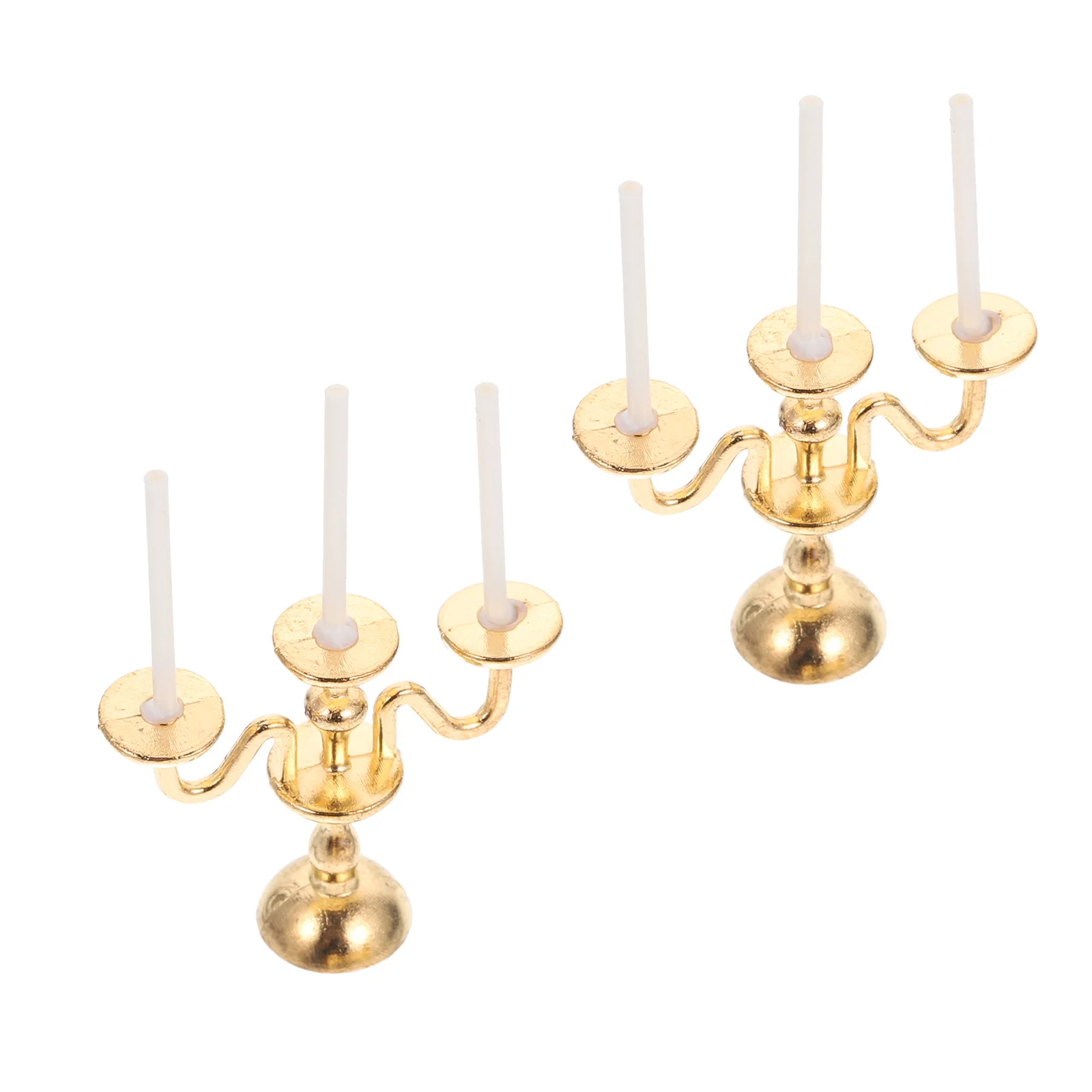 

s Retro Candlestick Model Mini Alloy Lamp Decor Tiny House Accessories Scene Props Wax Holder Student Project Photography