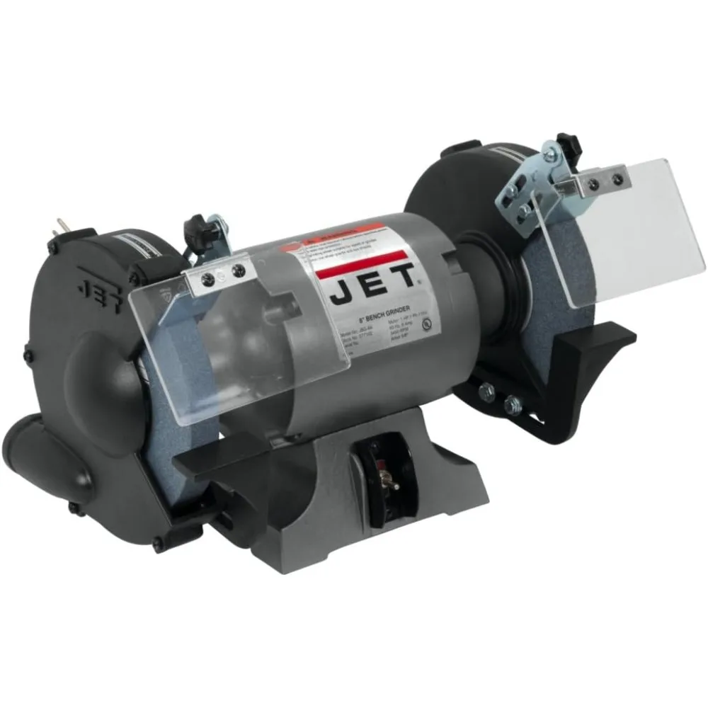 8-Inch Bench Grinder, 3450 RPM, 1/2 HP, 120V 1Ph (Model JBG-8A)