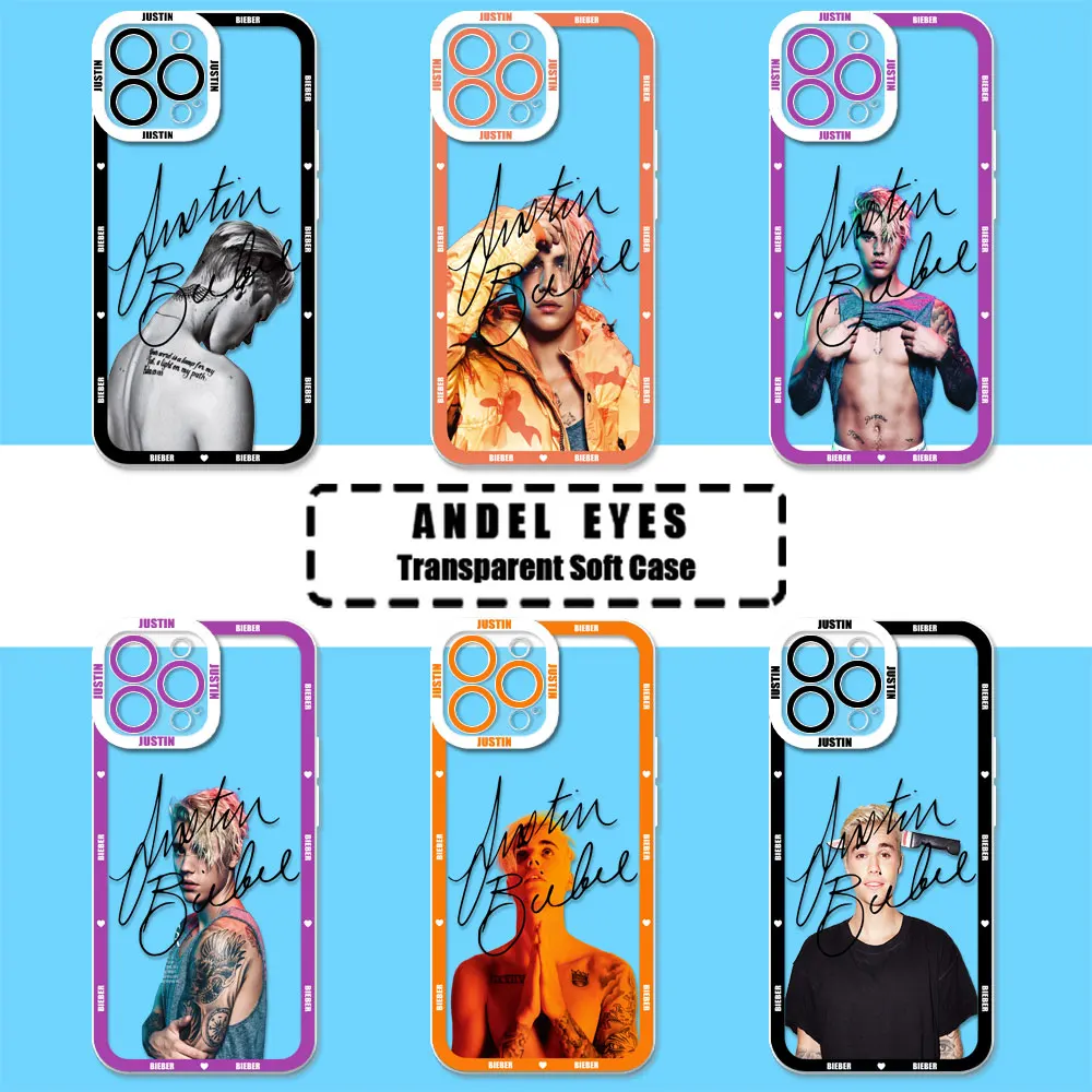 

J-Justin B-Bieber Singer Case For Realme C67 C65 C63 C55 C53 C35 C33 C31 C30 C21Y C21 C20 C15 C12 12 10 9 9I 8 8I Pro Plus Cover