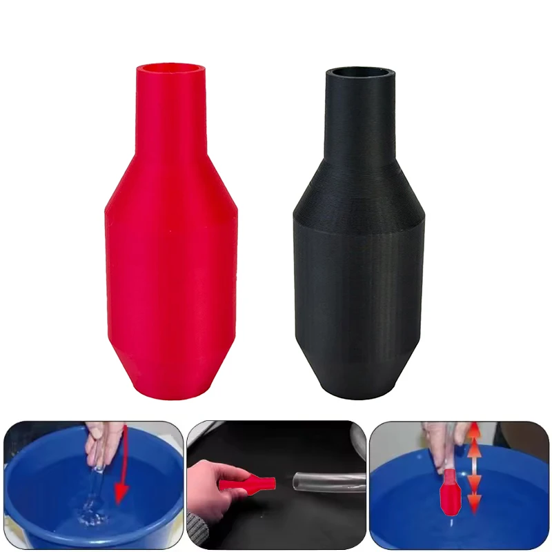 

1/2 шт. Сифонный соединитель для трубок из PLA, ручной насос для перекачки масла, фитинги для трубок, сифонный соединитель для бензина, топлива, воды, шейкер-сифон