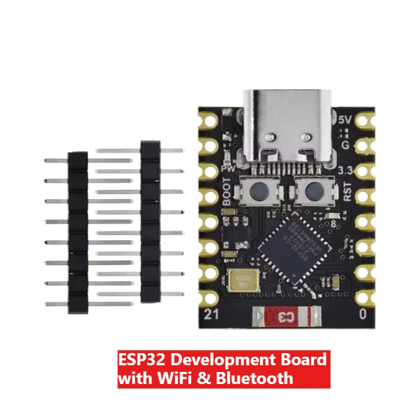 2pcs ESP32 C3 Development Board Super Mini WiFi Bluetooth Module Type C USB Microcontroller for Arduino DIY