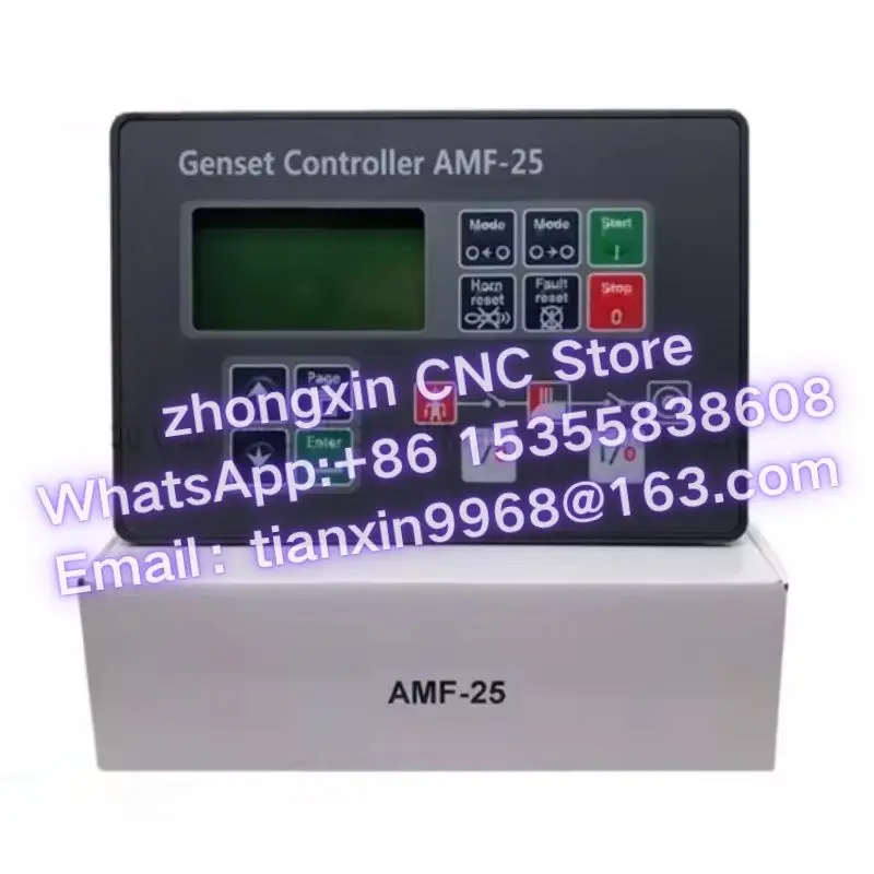 Original InteliLite AMF 25 diesel generator controller module AMF25 LCD remote monitoring panel generator set accessories