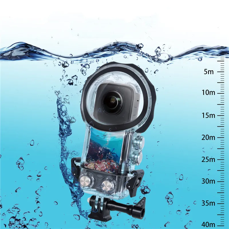 

for Insta360 X3 Action Camera Sports Camera Dive Case Waterproof Housing Protective Case Underwater 40M Cover PC material