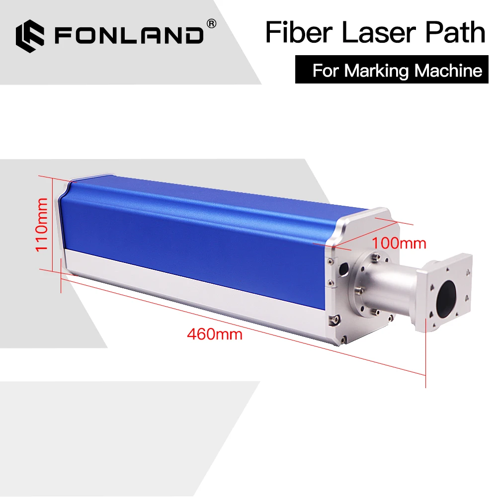 

Fonland Fiber Marking Laser Path Bule Color Marking Optical System Part for DIY Fiber Laser Marking Beam Lens Instal