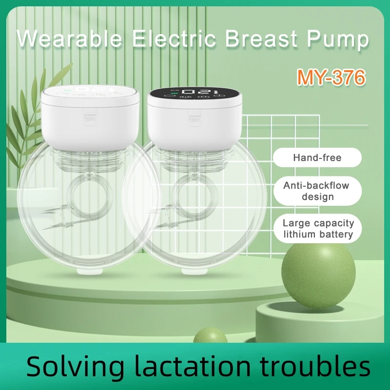 Handless Wearable Breast Pump Electric Fully Automatic Integrated Breast Pump Breast Pump Milk Collector Comes With A Package