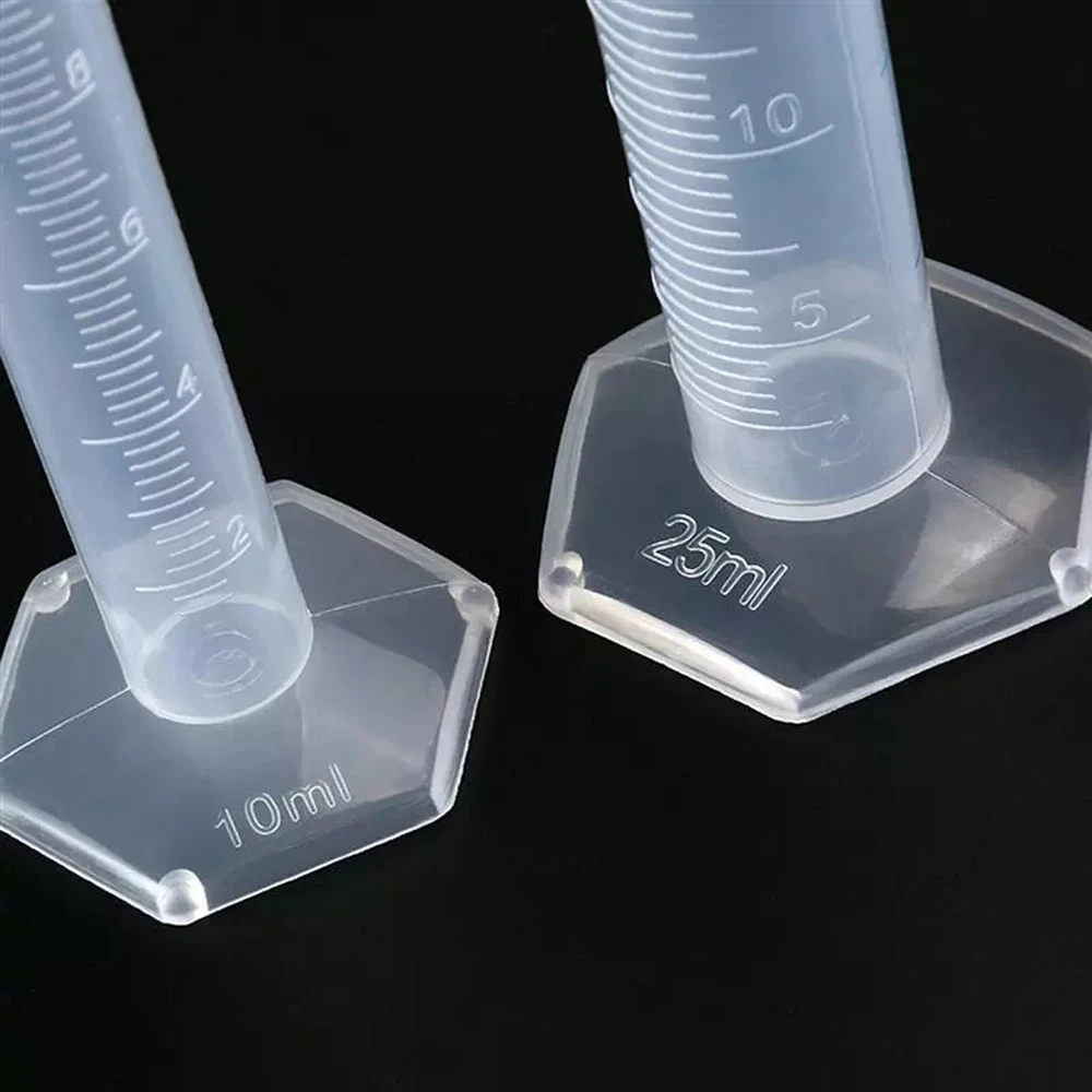 Liquid Measurement Cooking Transparent Graduated Tube Measuring Cylinder Plastic Measuring Cylinder Graduated Cylinder
