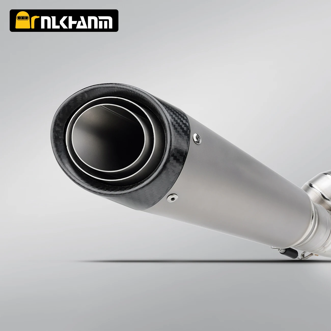 لـ Triumph Street Triple 765 765S 765R 765RS 2017-2024 دراجة نارية SC سهلة الارتداء على خط العادم تعديل كامل Ti. كاتم صوت الأنابيب الأوسط