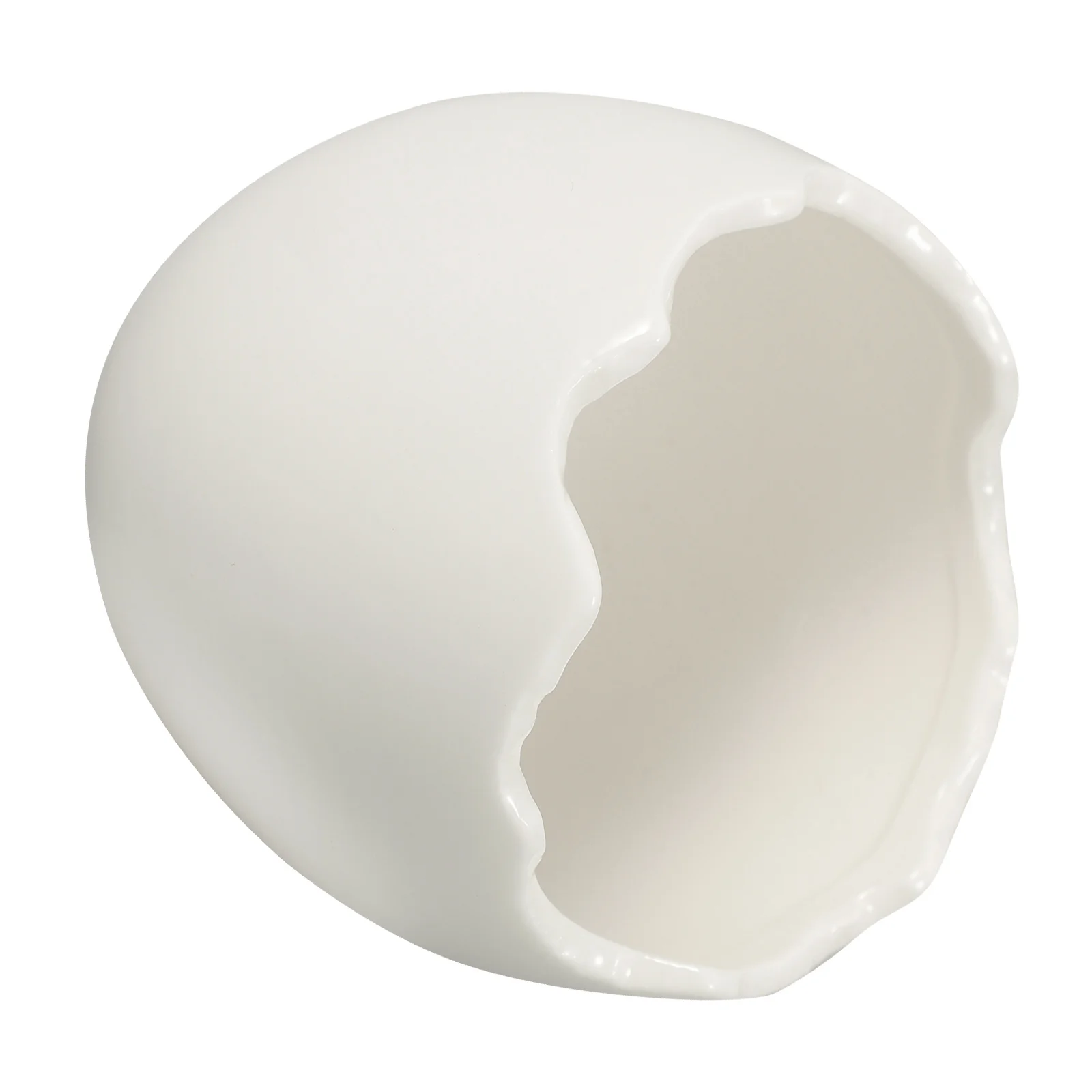 

Creative Eggshell Ceramic Dessert Bowl Ice Cream Fruit Serving Bowl Molecular Gastronomy Restaurant Tableware Sauce Container