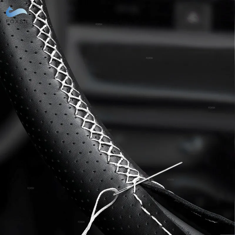 

Car Steering Wheel Cover Leather Trim For Mercedes Benz A35 A45 AMG GT C190 R190 W177 W205 E53 E63 W213 C118 X253 W222 W167 H247