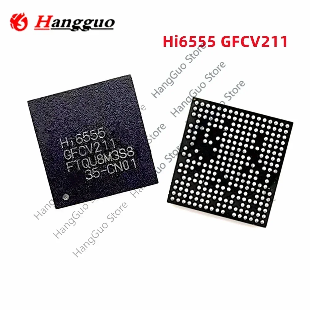 5PCS/Lot  Brand  new original  Original Hi6555v211 Hi6555GFCV211 Hi6555 BGA For Huawei Honor 6X Power IC chips
