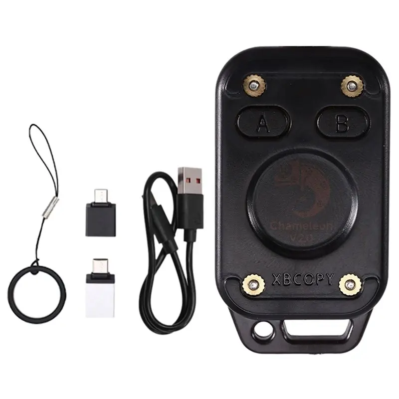 【RECOMENDAR】2X Chameleon V2.0 RFID Smart Chip Reader Emulator With Restart 125Khz 13.56Mhz Card Decode Duplicator
