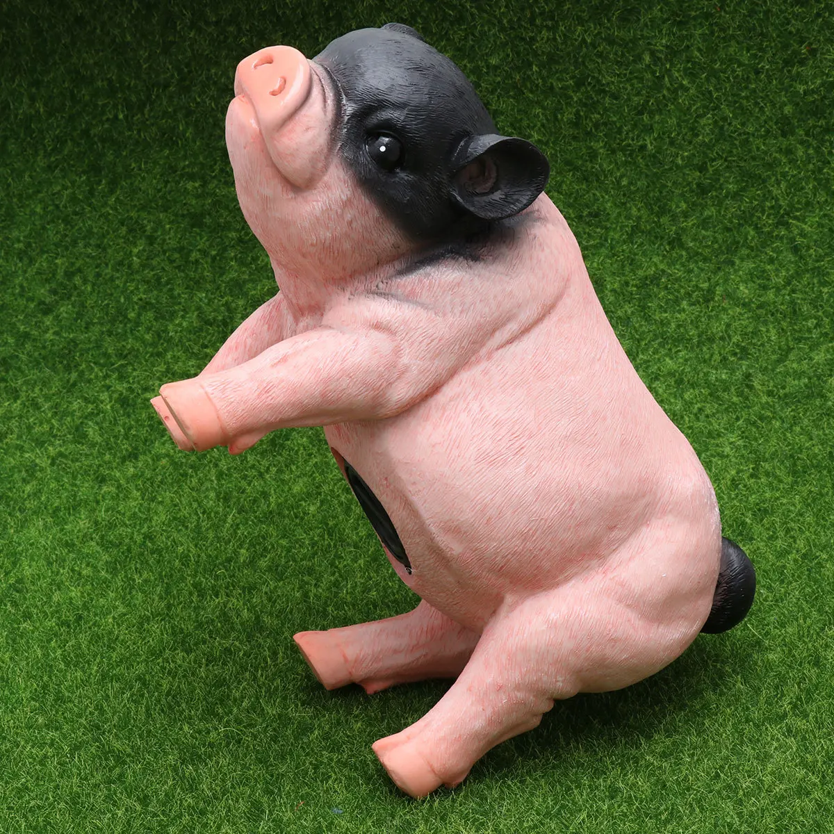 Skarbonka z żywicy premium dla dzieci, urocza dekoracja do pokoju dziecięcego, zachęca do oszczędzania, prezent na Boże Narodzenie, skarbonka z motywem kreskówkowym.