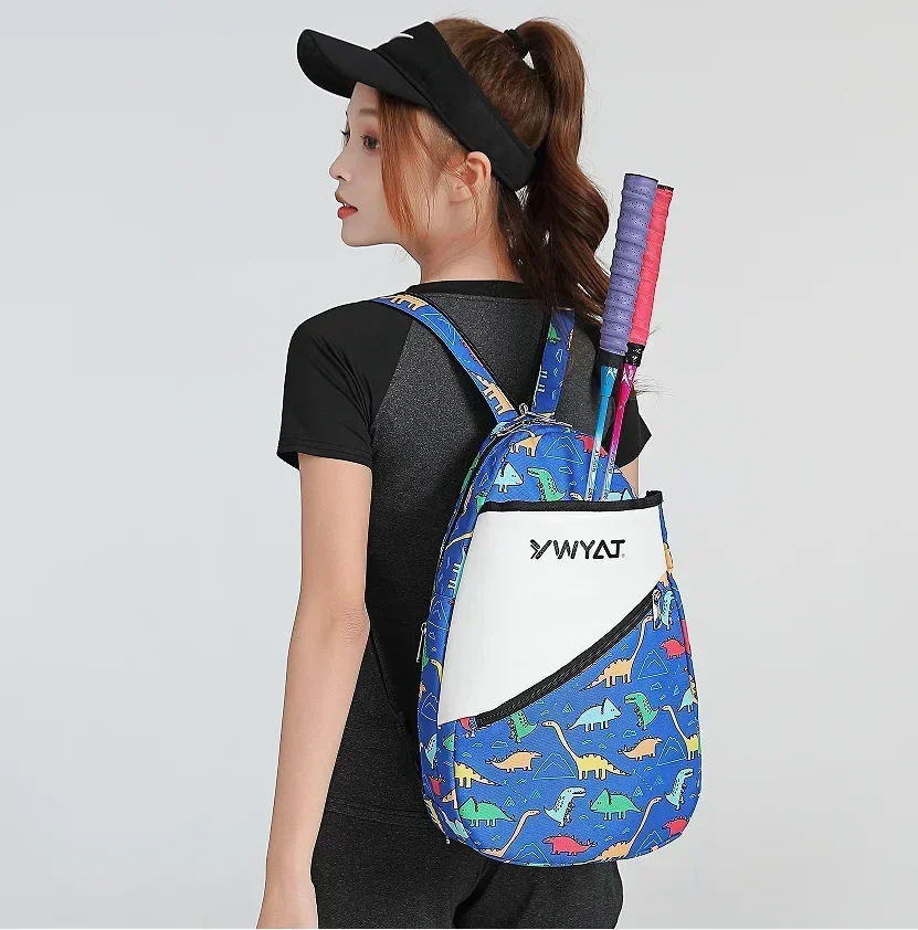 Professional YWYAT Badminton Tennis Sports Bag Racket With Shoe Bag Unisex High-quality Children Racket Bag Racquet Backpack