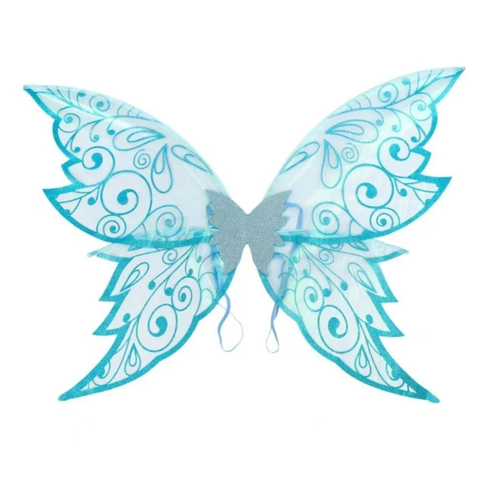 ปีกนางฟ้ากลิตเตอร์ปีกนางฟ้าปีกนางฟ้าเครื่องแต่งกายปีกนางฟ้าปีกเอลฟ์เด็กอุปกรณ์ประกอบฉากคอสเพลย์ปีกนางฟ้าคอสเพลย์ปีก