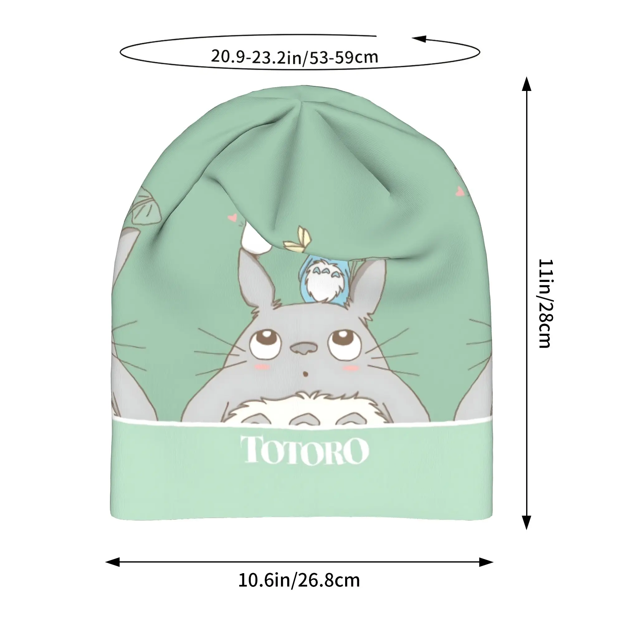 Gorros   Summer Hats Anime My Neighbor Totoros Thin Hat Bonnet Special Skullies Beanies Caps Men Women's Earmuffs