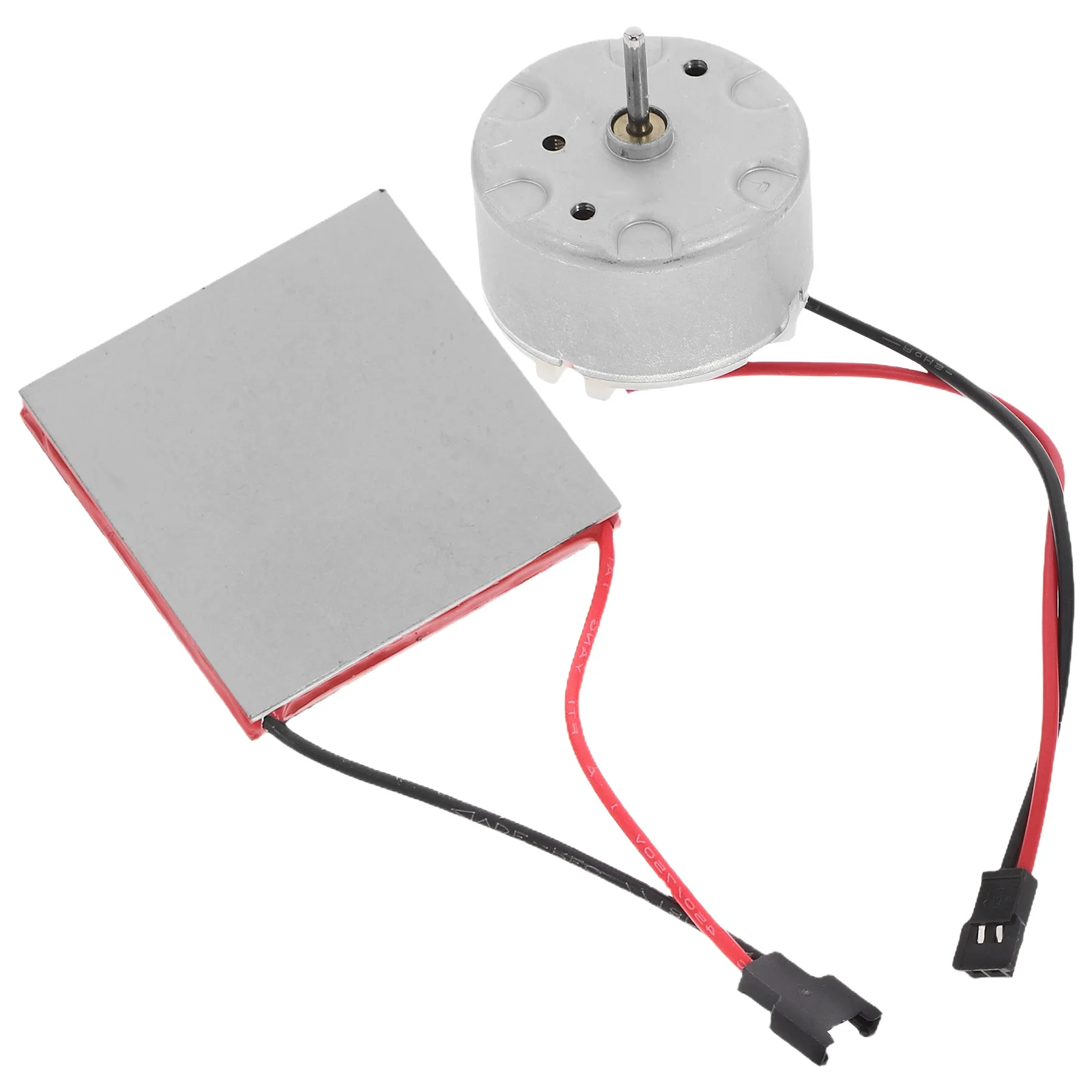 

Fireplace Fan Accessories 1 Set Silver Iron Motor Dynamo Generator Repair Parts Blower Stove Fan Motor Camping Hiking Compatible