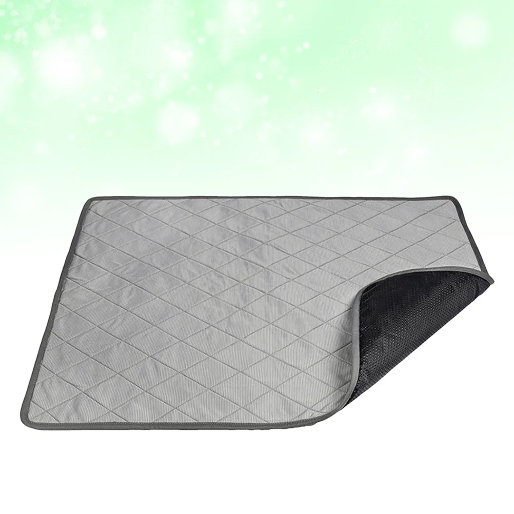 

Multi-Function Summer Cool Pet Cushion Anti-Slip Indoor Dog Cooling Mat Urine Pad Pet Supplies Size L Dog Cushion