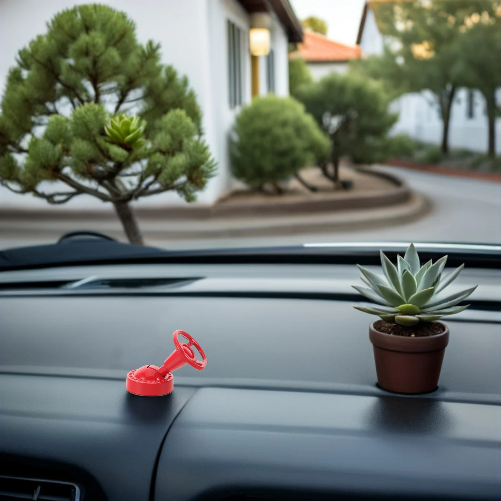 

Car Cover Red Aluminum Push Start Button Sticker Scratch Resistant Fingerprint Proof Ignition Decorative Cover Universal Car