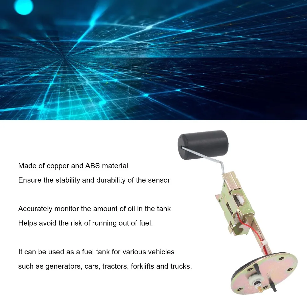 High Accuracy Fuel Tank Sender Unit 150MM 83320-80357 Fuel Level Sensor 200mm Universal Fit Fuel Sending Unit Generators