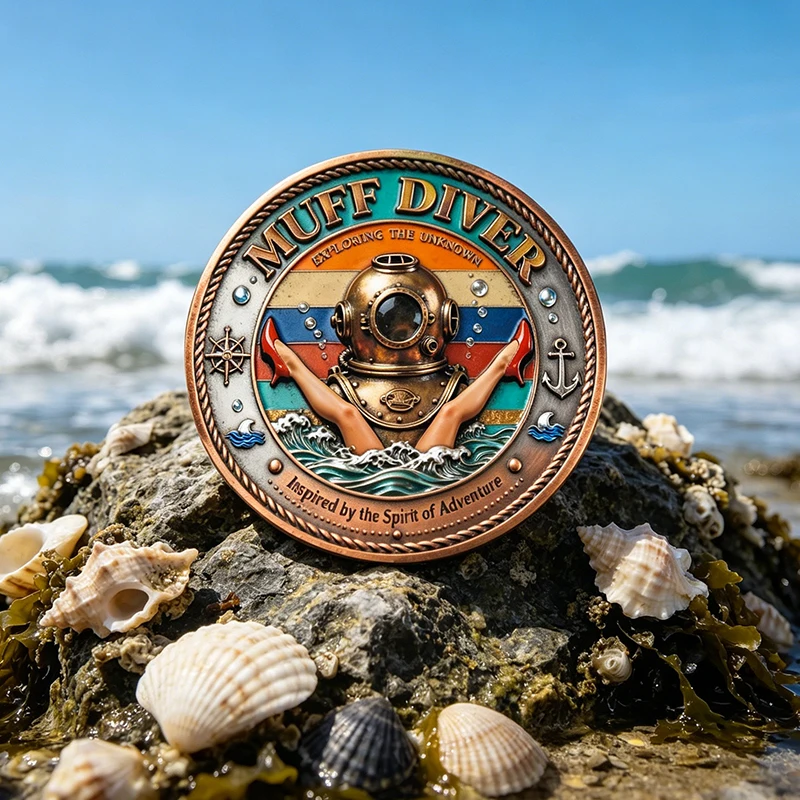 5pcs Vintage Diving Helmet Nau - огляд і ціна Vintage Collectible Coins