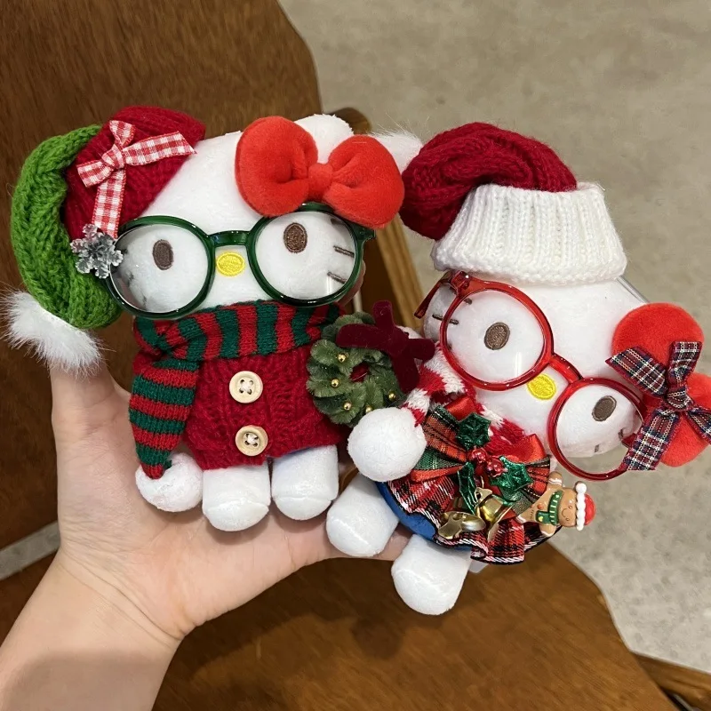 

Новый рюкзак Hello Kitty, сумка, кулон, мультяшный милый брелок Hellokitty, плюшевая кукла, подарок для девочки