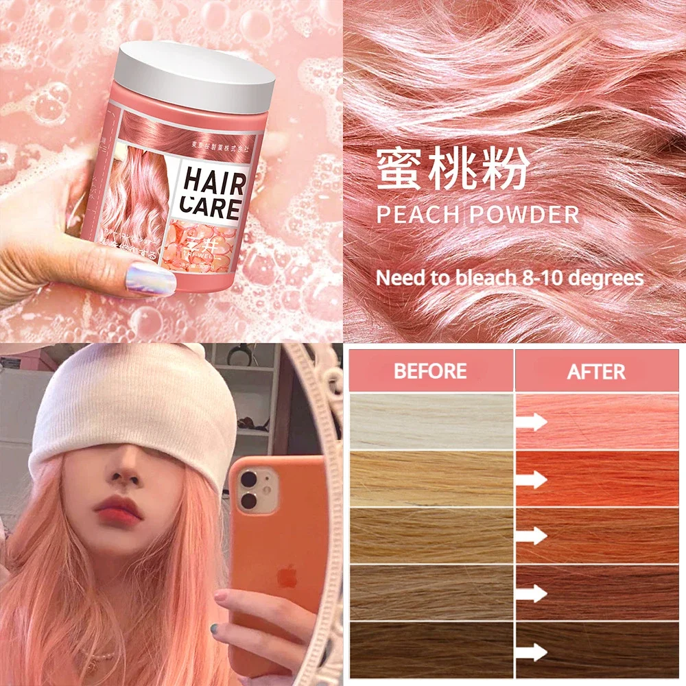 

300ml Hair Color Cream No Damage Dye Beauty Health Trend Hair Waxing Mud DIY Styling Hair Color Cream Tintes Pelo