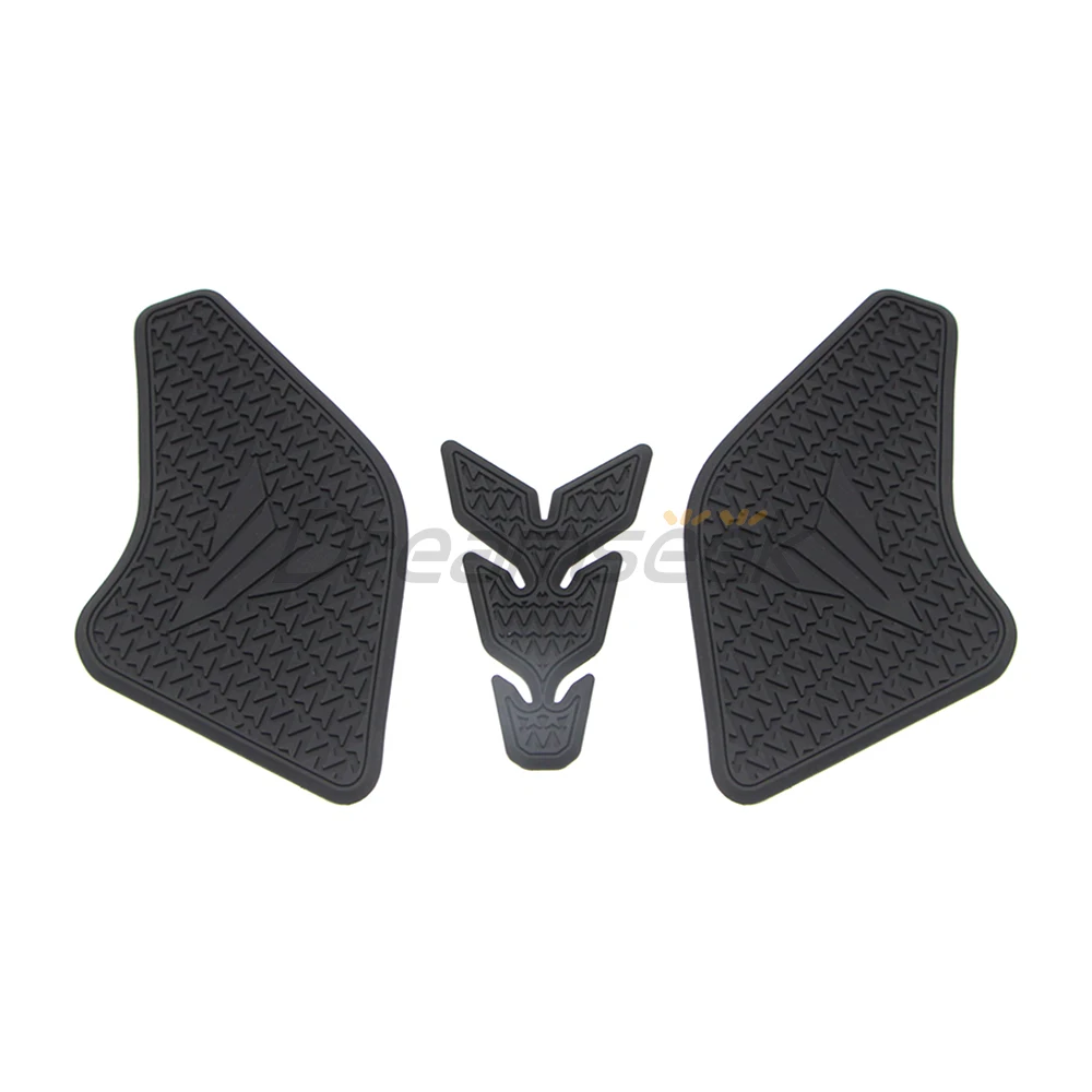 

Motorcycle Fuel Tank Pad Side Sticker for Yamaha MT-07 2021- 2024 Knee Grip Traction Non-slip Decal Protector Rubber Black