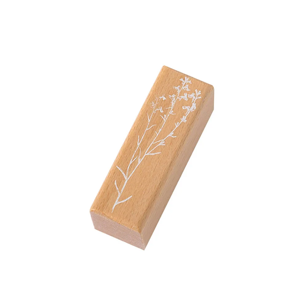 Enhance Creativity with Wood Rubber Stamps Exquisite Engraving Lines Perfect for DIY Scrapbooking and Decoration