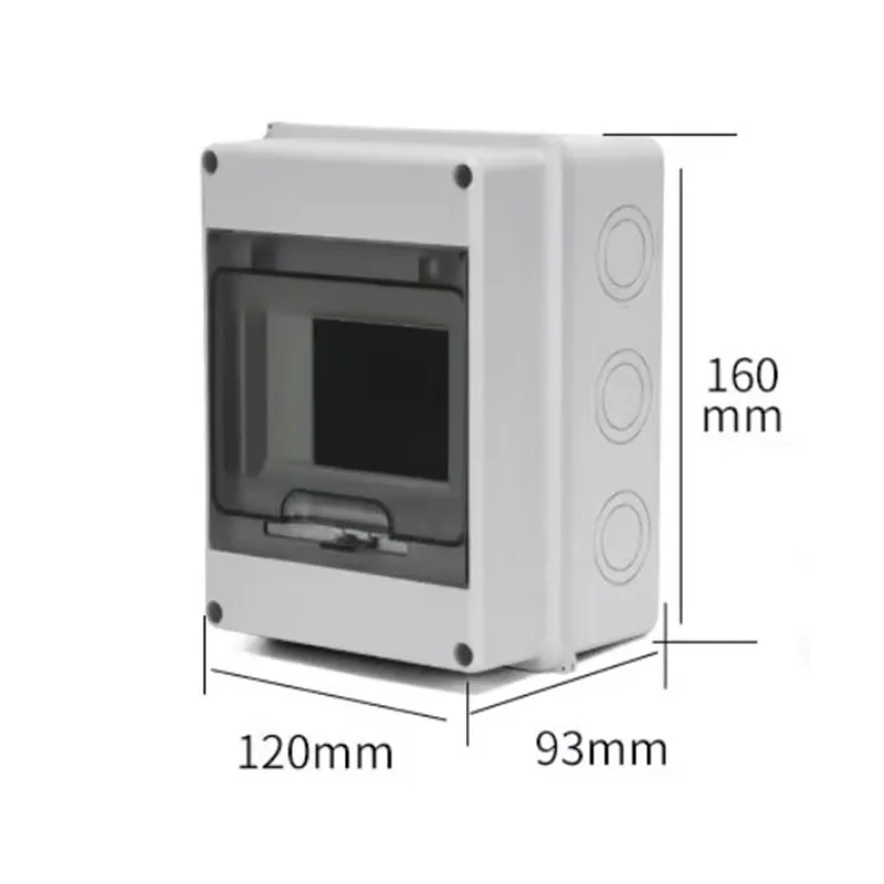 HT Series  2/3/5 WAY Outdoor EnclosureABS Plastic Waterproof MCB Distribution Box