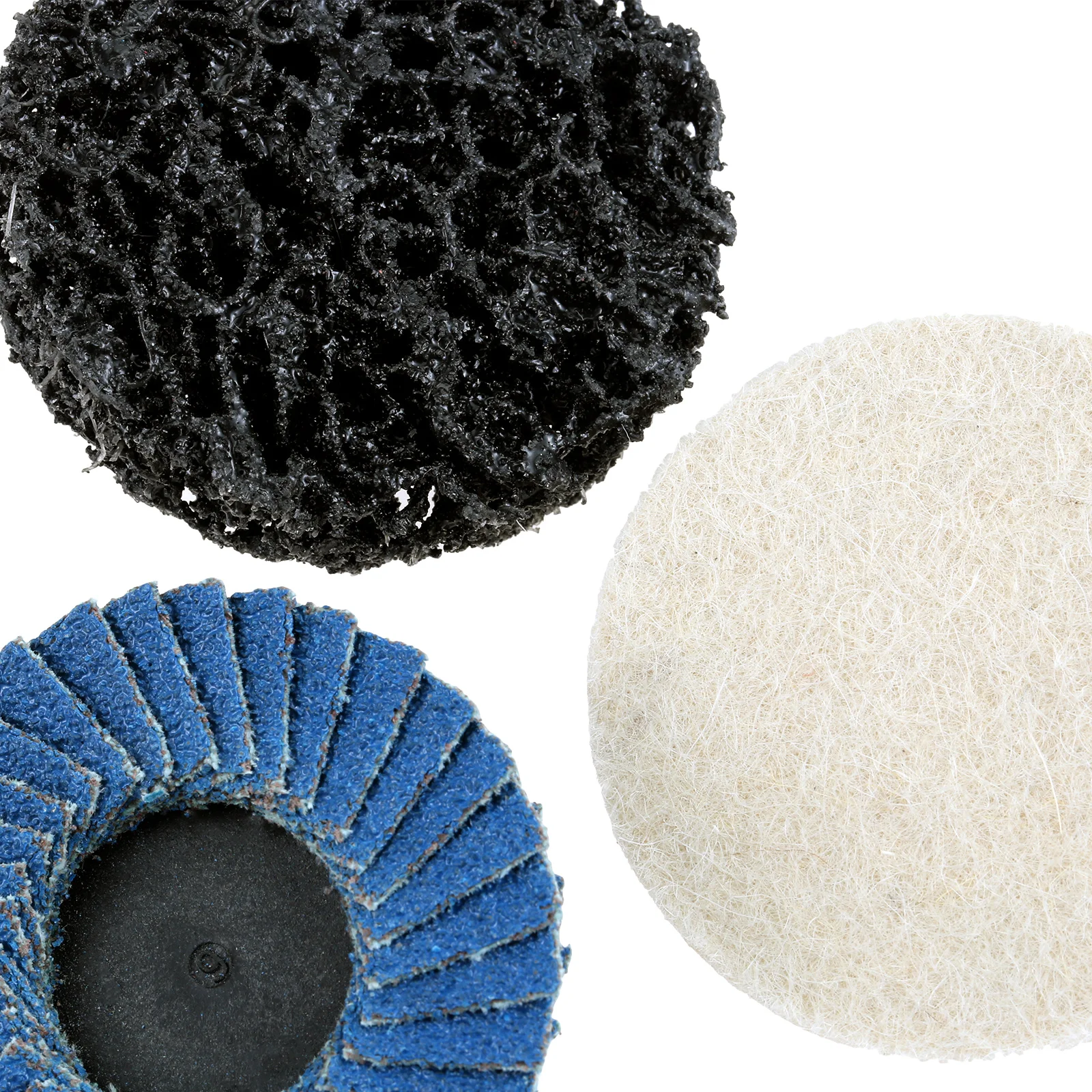 

135Pcs Die Grinder Sanding Discs Kit 2 Inch M12 Drill Sanding Attachment Surface Conditioning Tool for Milwaukee Dewalt Grinder