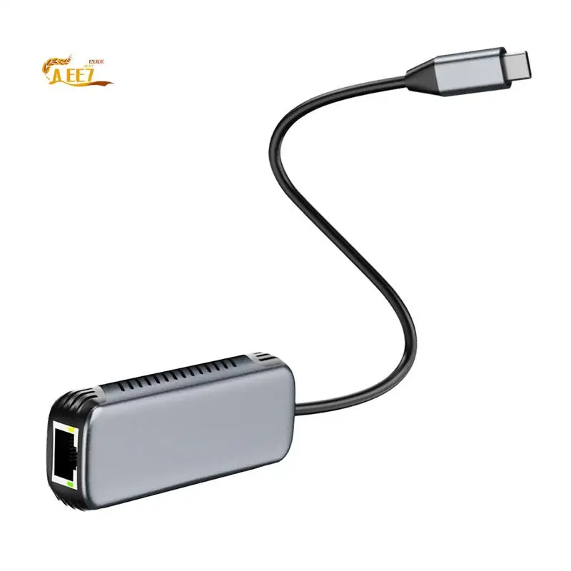 

AEE7-USB C To 5Gbps Ethernet Adapter Driver-Free RJ45 Gigabit Ethernet Network Adapter For Laptop Windows 10/11 Mac OS 11