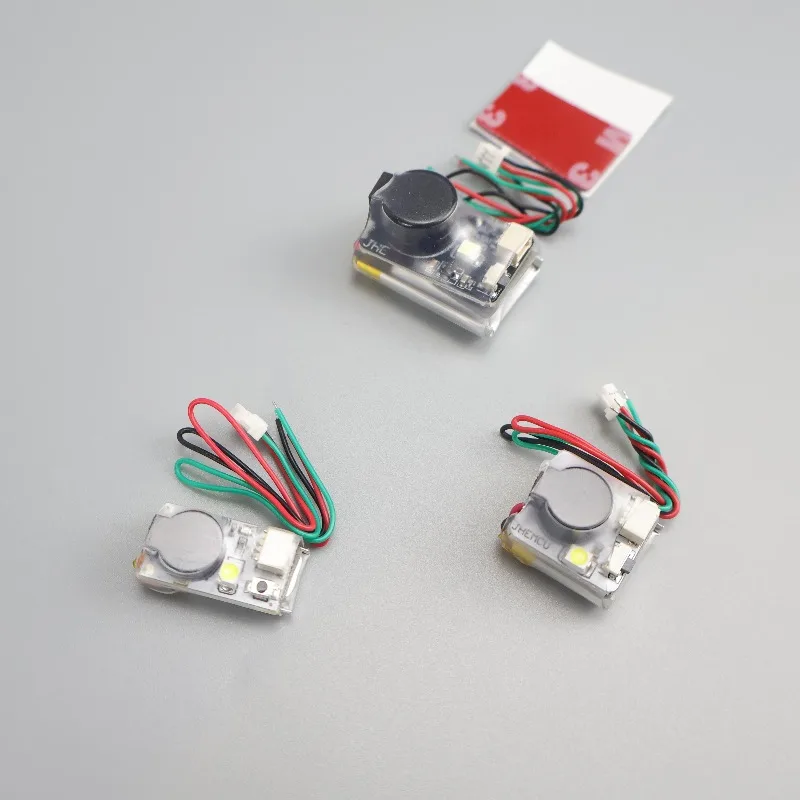 Finder JHE42B JHE42B_S JHE20B 5V Localizzatore cicalino super rumoroso 110dB con allarme cicalino LED per controller di volo drone da corsa FPV
