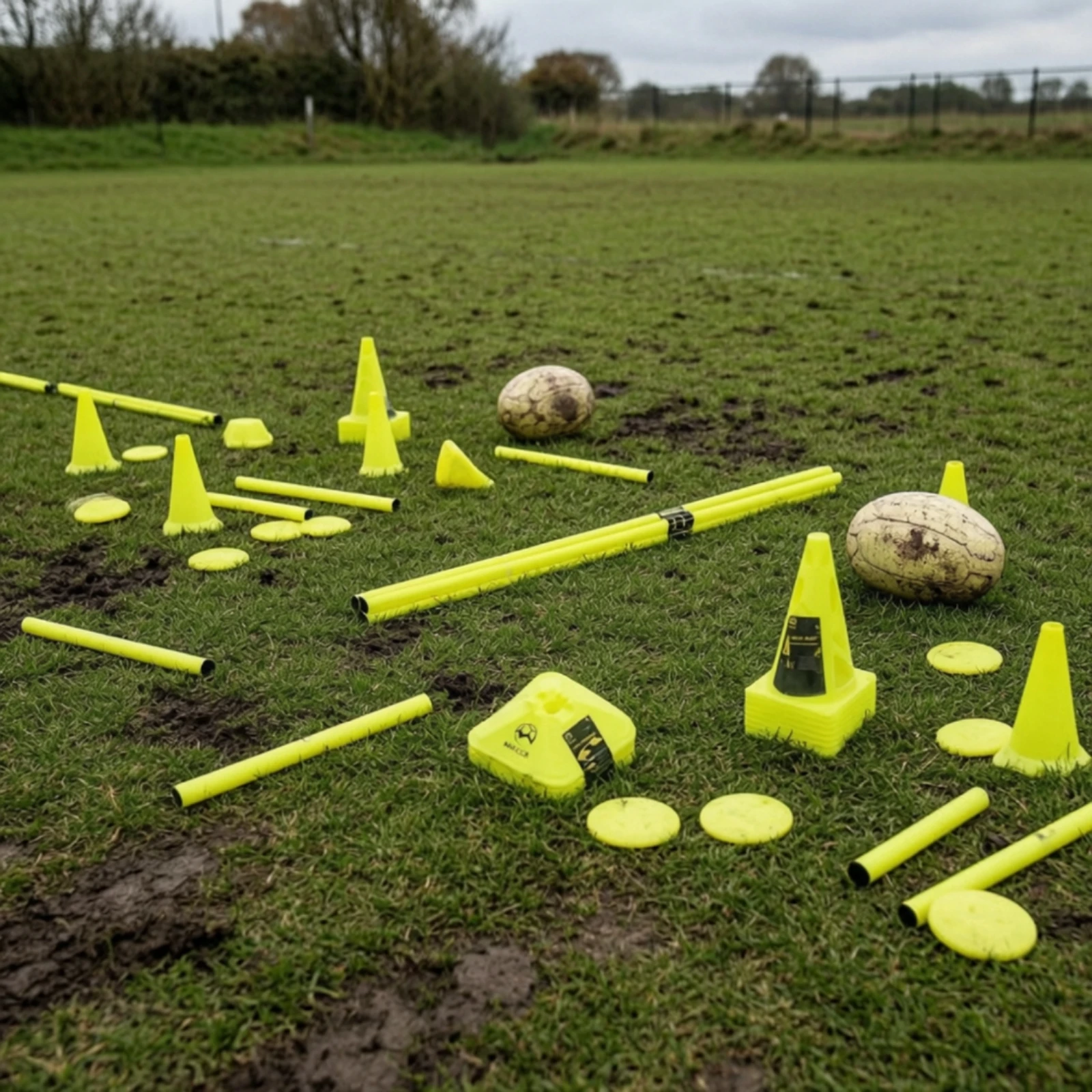 Set Penanda Latihan Sepak Bola - Football Training Cone ulasan dan harga