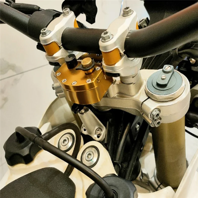

For Kove Moto 450 Rally Motorcycle Steering Damper Buffer Stabilizer Mounting Accessories