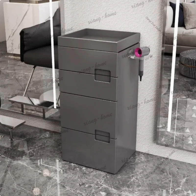 Factory Direct Nordic High-end Barbershop Salon Trolley Modern Beauty Salon Tool Storage Cabinet Hairstylist-specific Salon Furn
