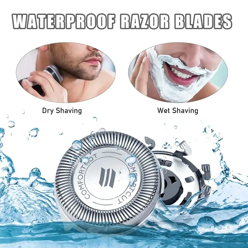 

Для электробритвы Philips серии AT811 AT891 AT897 AT899 HQ8 лезвие головка 3 шт. SH30/50/52 сменная головка для бритвы