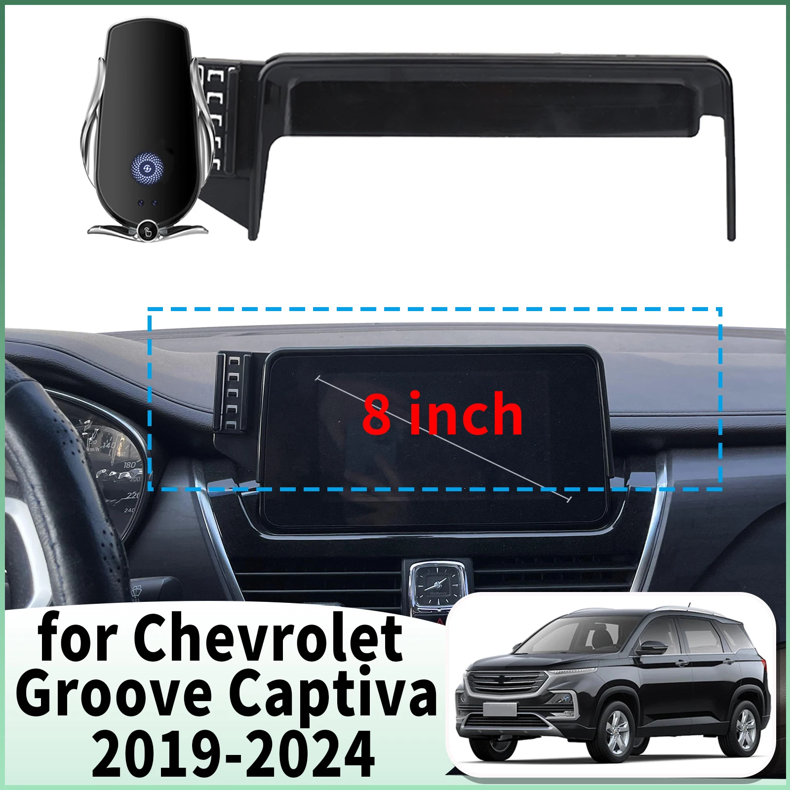 

fit for Chevrolet Groove Captiva 2019 2020 2023 2024 Specific Dashboard Navigation Phone Holder Mount Design Car​​ accessoires