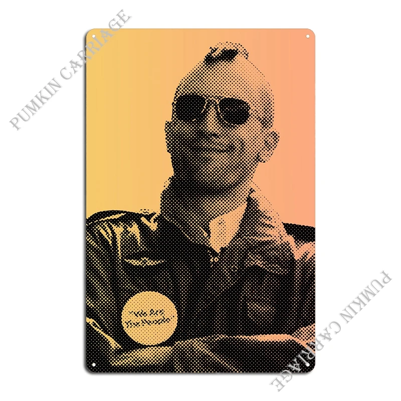 Taxi Driver Metal Signs Character Wall Decor Wall Decor Living Room Garage Tin Sign Poster