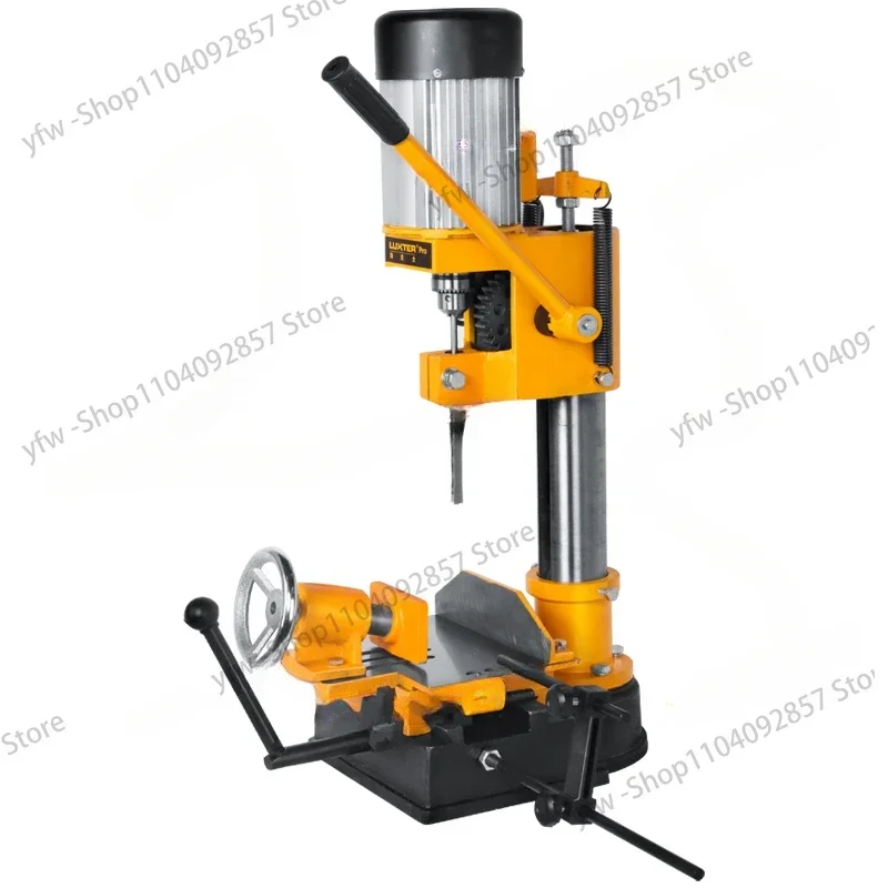 Woodworking tenoning machine, desktop square hole drilling machine,  square hole drilling and slotting machine