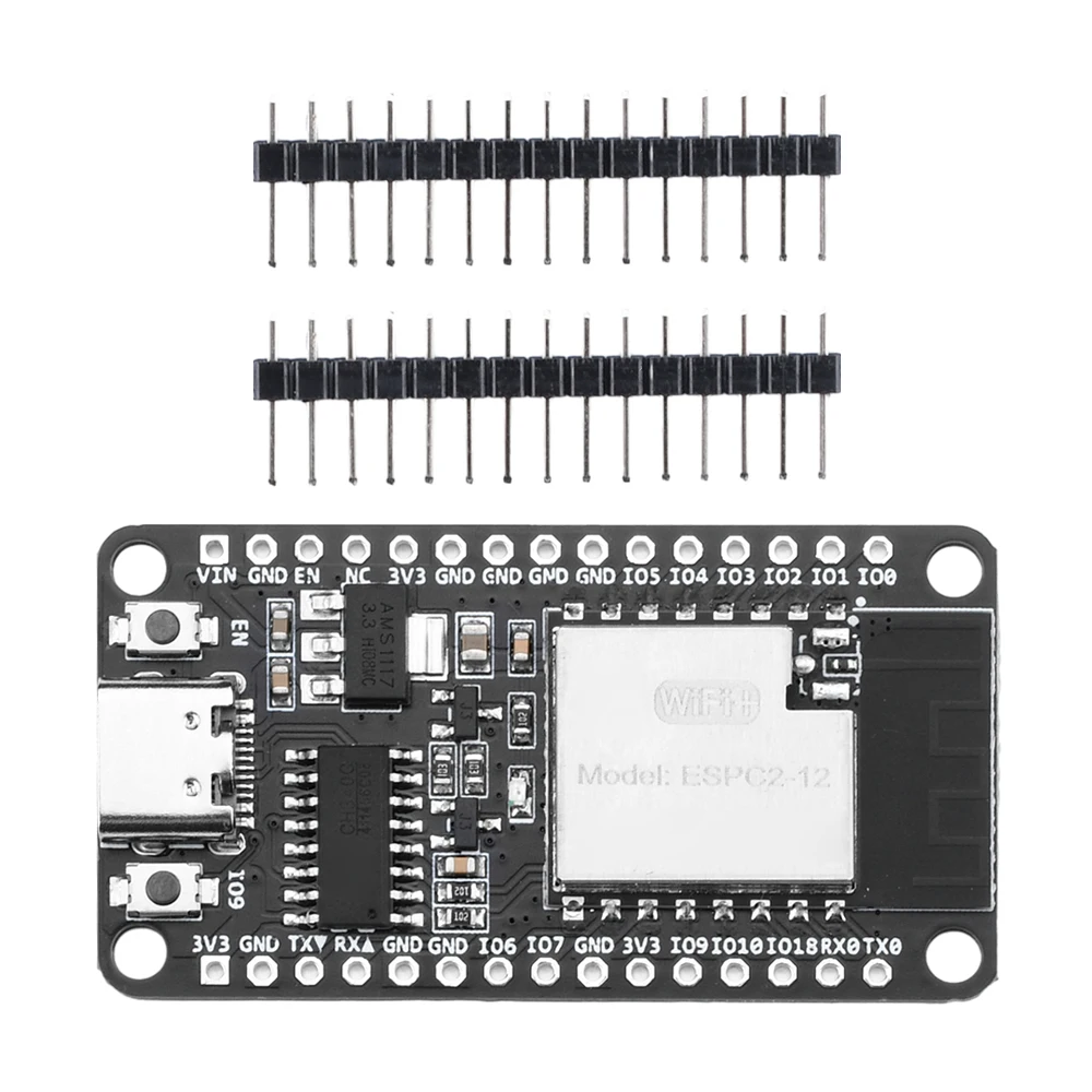 ESPC2-12 DevKit WIFI BT Development Board Onboard ESPC2-12 Module With Built in ESP8684 2M Chip Based on ESP32-C2