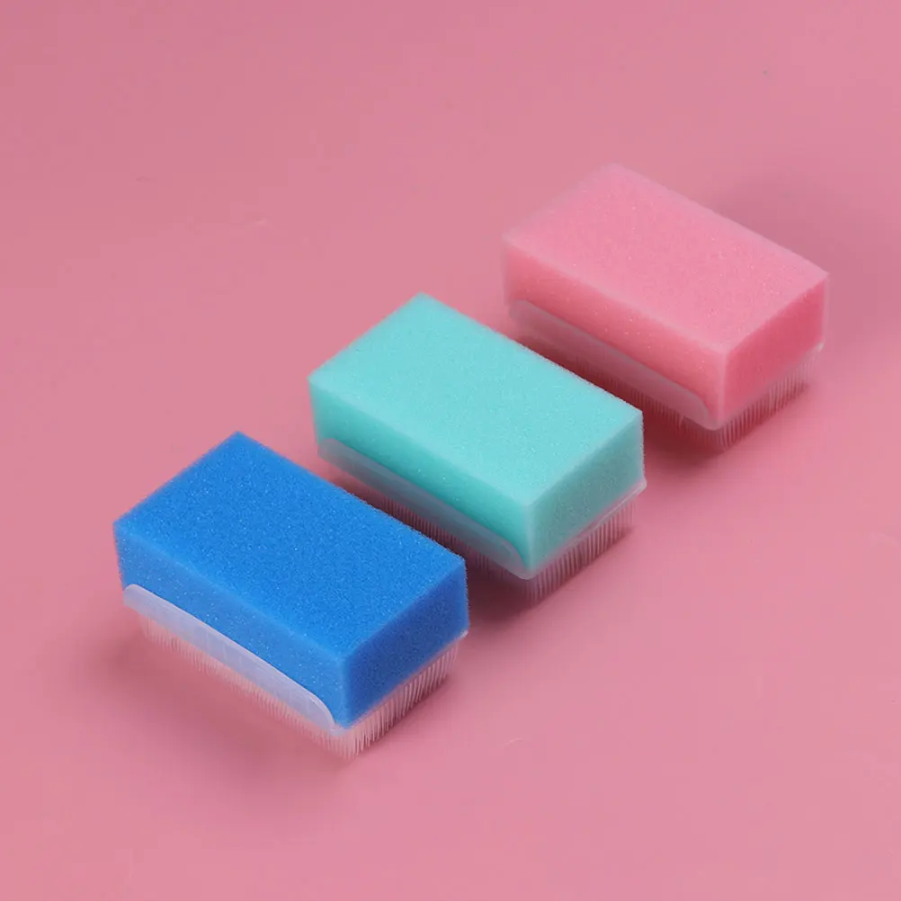 

5pcs Baby Bathing Brush Set Soft Sponge Massage For Newborns Kids Anti-Slip Shower Scrubber Safe Premium Material Gentle Skin