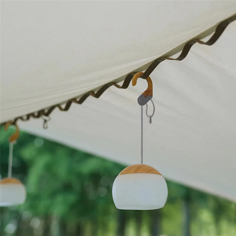 LICE-Mini الرجعية التخييم ضوء USB قابلة للشحن LED هوك ليلة ضوء خيمة الجدول مصباح في حالات الطوارئ في الهواء الطلق