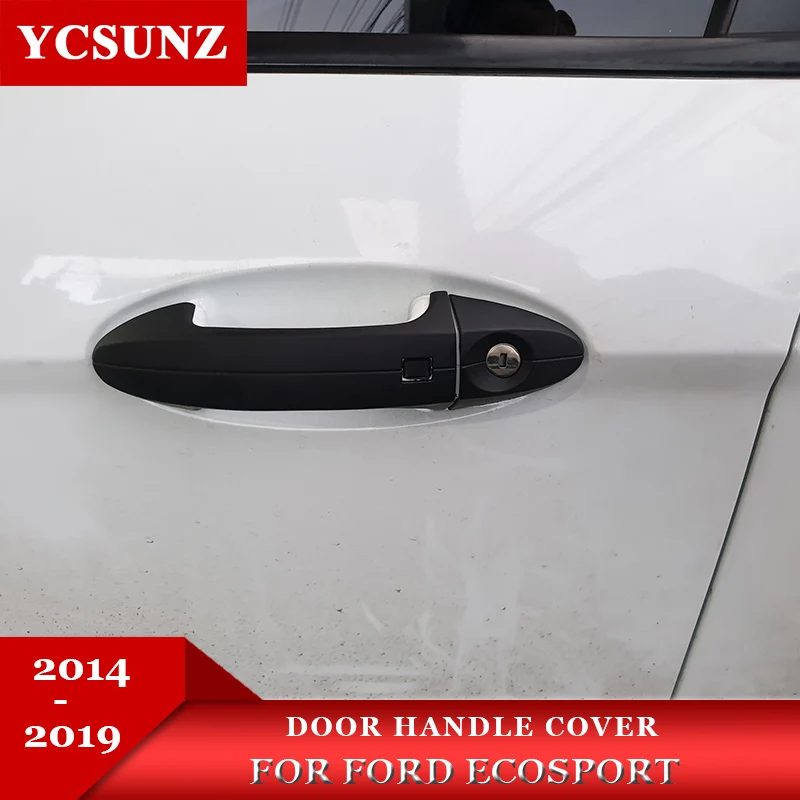 ABS Door Handle Cover For Ford Ecosport 2014 2015 2016 2017 2018 2019 Car Accessories