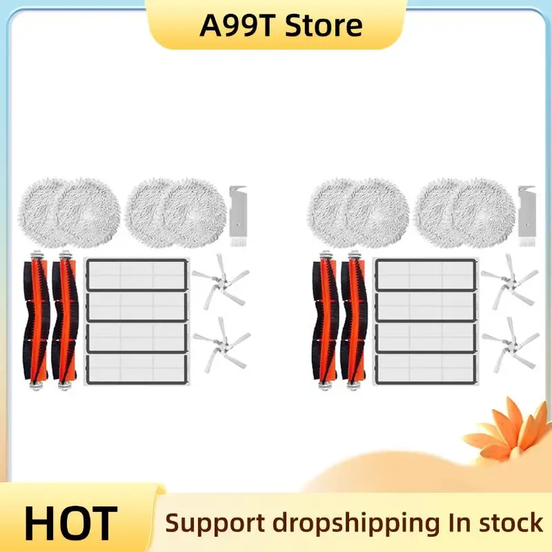 

A99T 2X Replacement Parts Kits For Xiaomi Dreame Bot W10 / W10 Pro Self-Cleaning Robot Vacuum Cleaner