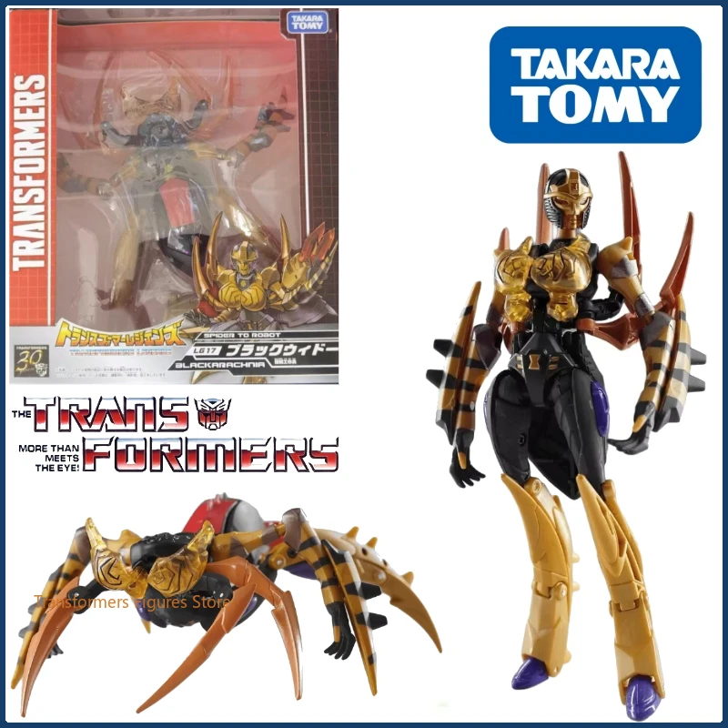 In Stock Takara Tomy Transformers Japanese Series LG-17 Poisonous Spider Figure Model Anime Action Deformation Robot Toys Gifts