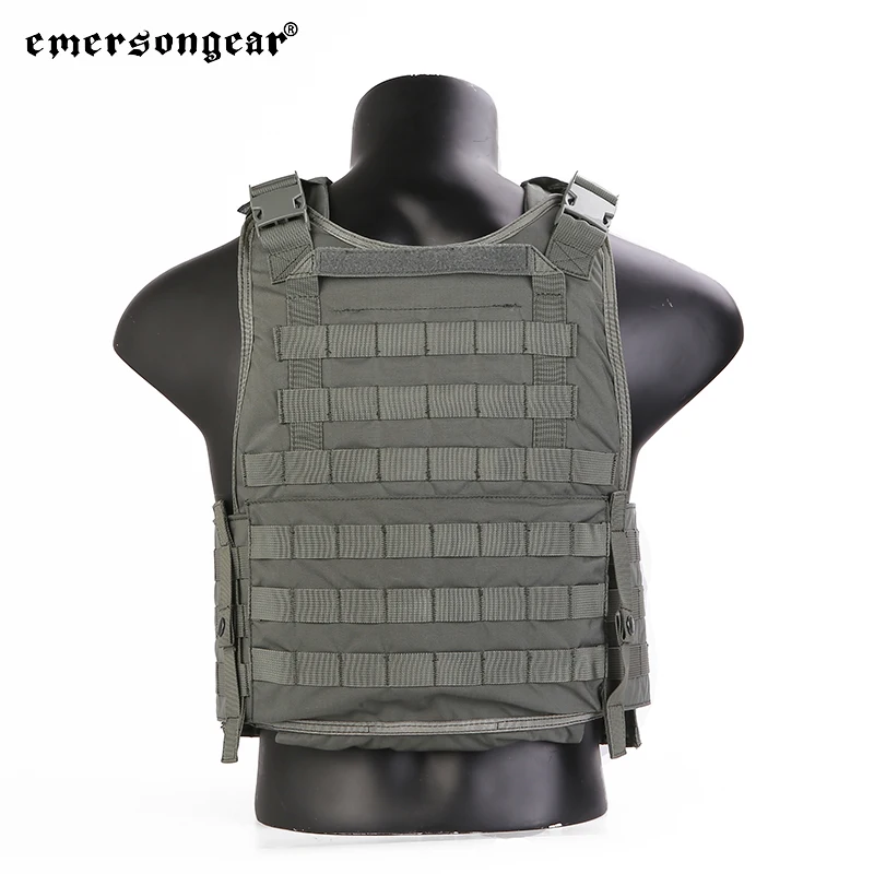 Emersongear SPC Tactical Vest MOLLE Harness Plate Carrier Airsoft Hunting Protectived Guard Shooting Combat Training Nylon FG