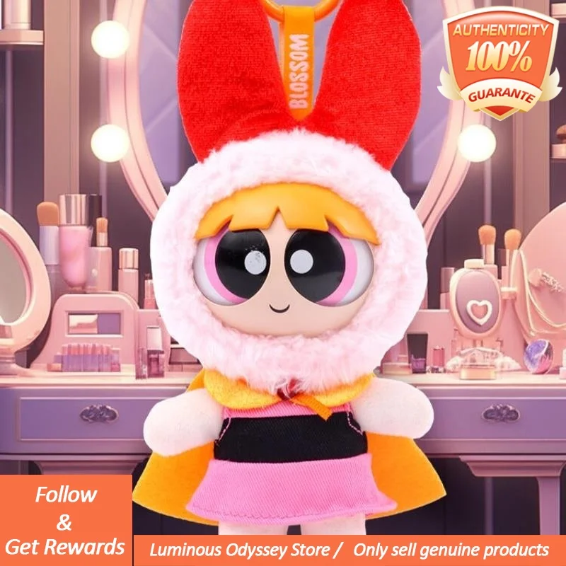 

Серия Powerpuff Girls, универсальный кулон для девочек, слепая коробка, игрушки, сумка-подвеска, кукла, декоративный брелок, кавайный подарок для девочек