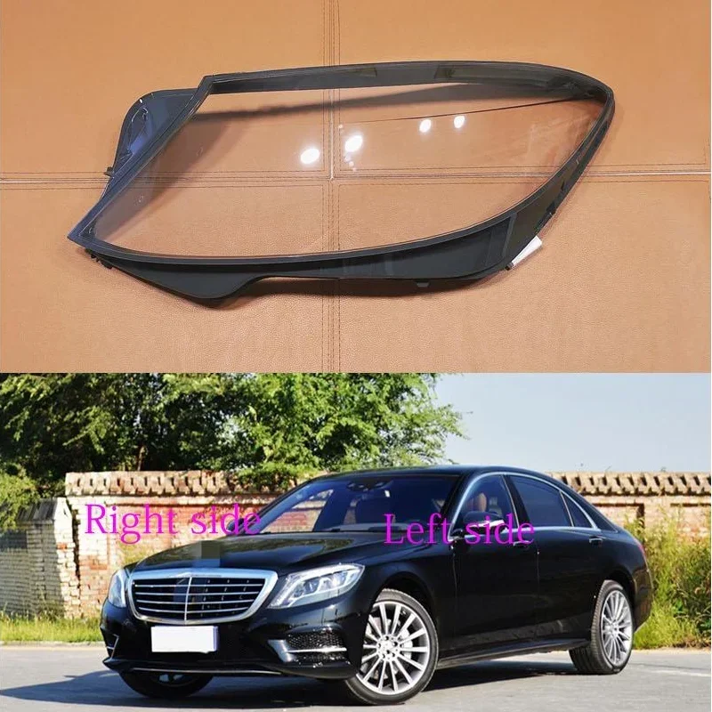 

For Mercedes Benz S Class W222 2014 2015 2016 2017 Car Headlight Shell Headlamp Cover Replacement Headlamp Lens Headlight Glass
