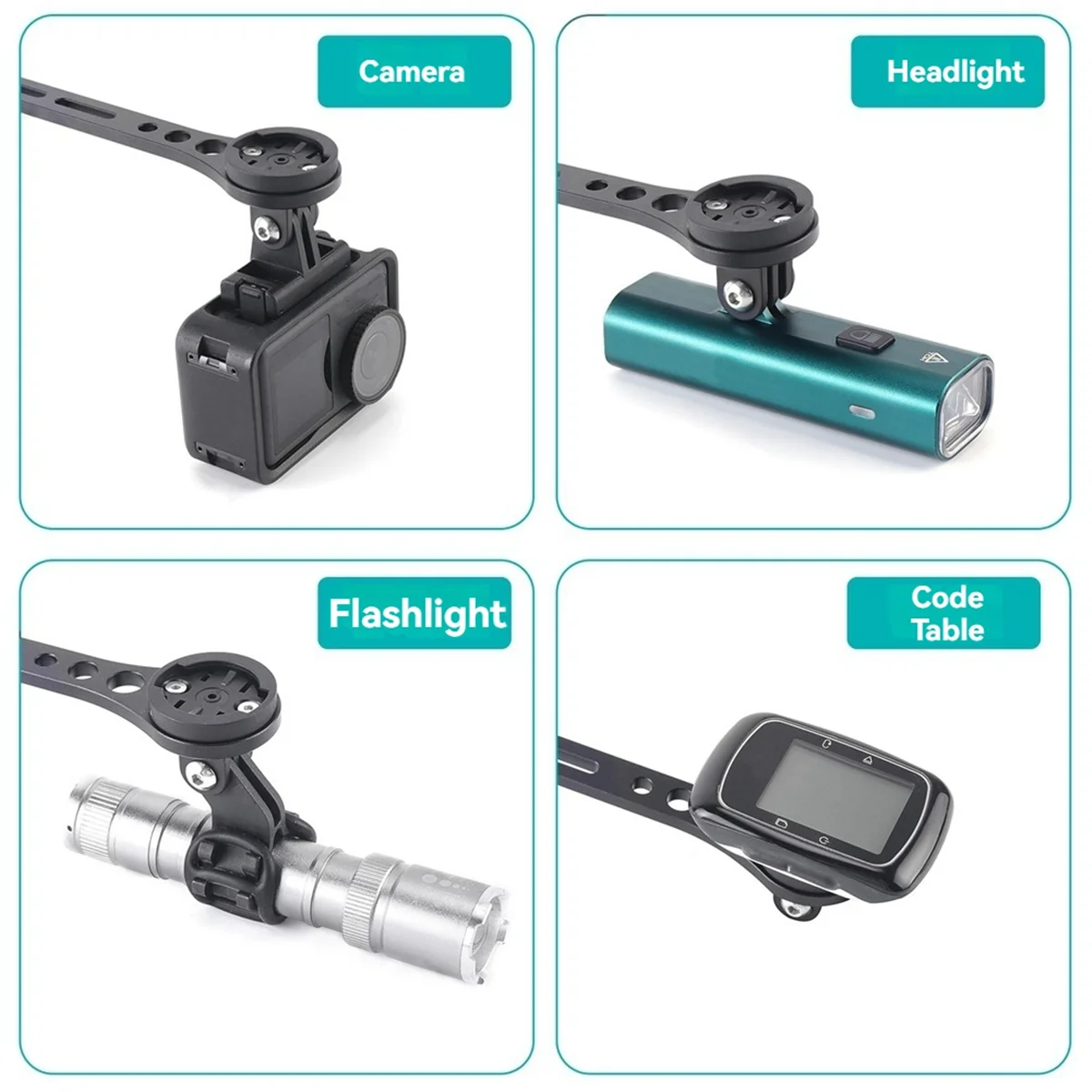 A71P دراجة حامل كاميرا الكمبيوتر الدراجة المقود جبل المعدات الطريق الجبلية الدراجات قوس ل #6