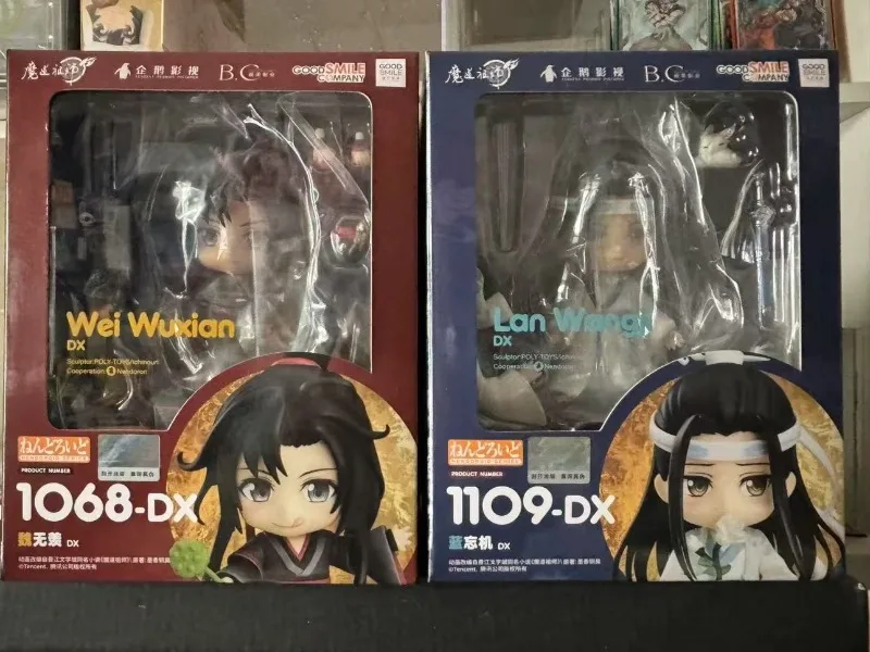In Stock Original  GSC 1068-DX Wei Wuxian GSC 1109-DX Lan Wangji Patriarch Ver Anime Figure Toys Gift